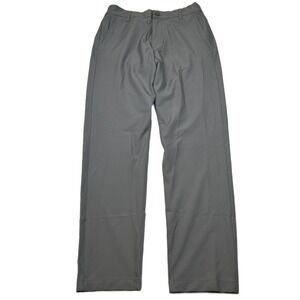 Marc New York Golf Pants Mens 32x32 Grey Stretch Flat Front
